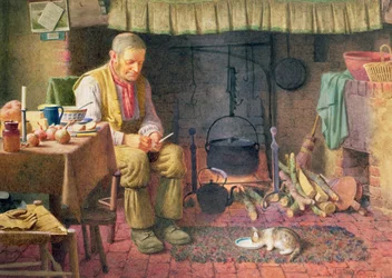 Am Kamin
